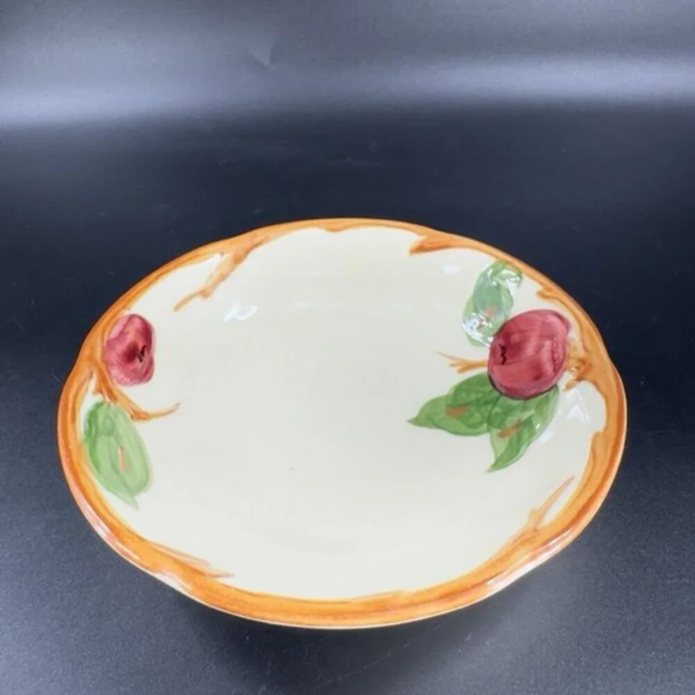 Vintage Franciscan Apple Pattern Bowl Dish‎ Single USA Replacement Porcelain VTG